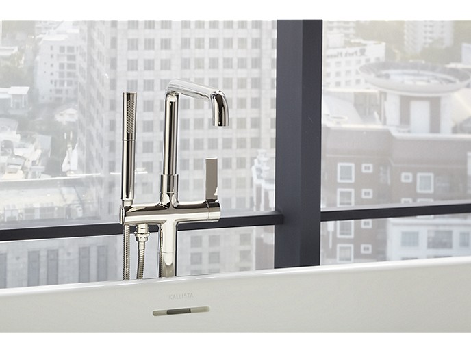 FREESTANDING BATH FAUCET, LESS HANDSHOWER ONE™ by Kallista P24418-00-CP-0-large